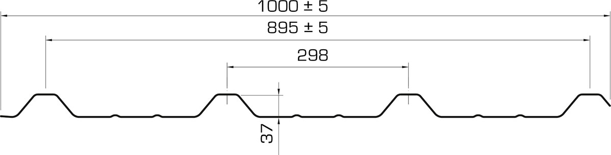 COVERIB 1000 Stärke 1 mm