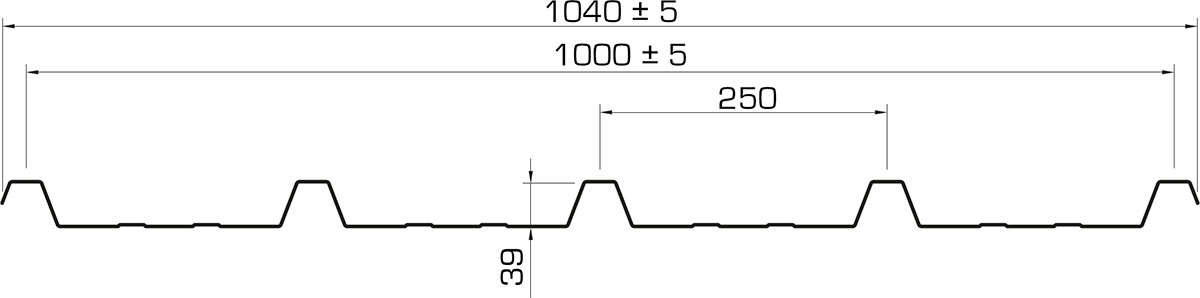 MARCEGAGLIA TK5 5 SICKEN Stärke 1 mm